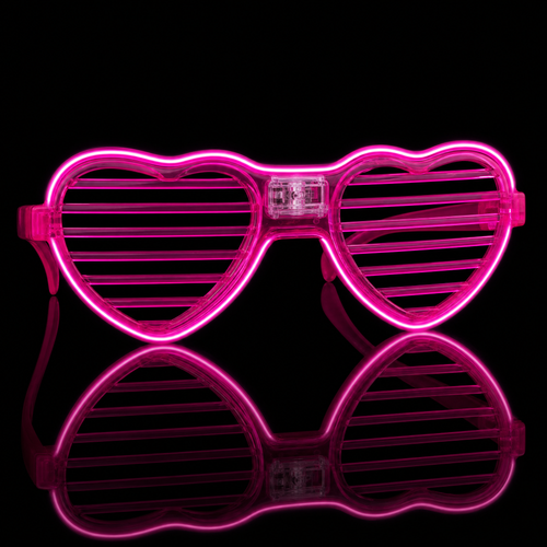 LED Heart Glasses